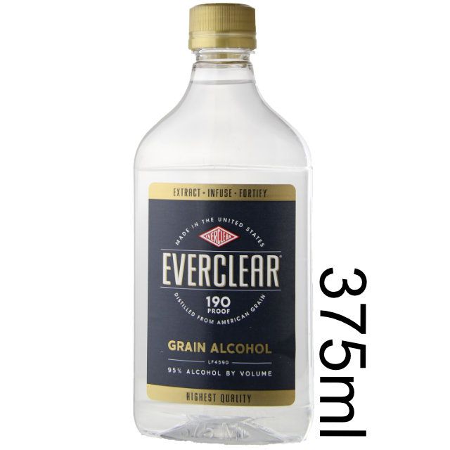 Everclear Grain Alcohol (Half Bottle) / 375mL Marketview Liquor