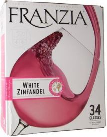 white zinfandel box wine