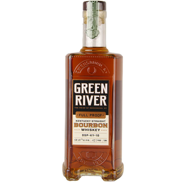 Green River Full Proof Kentucky Straight Bourbon Whiskey   750ml 