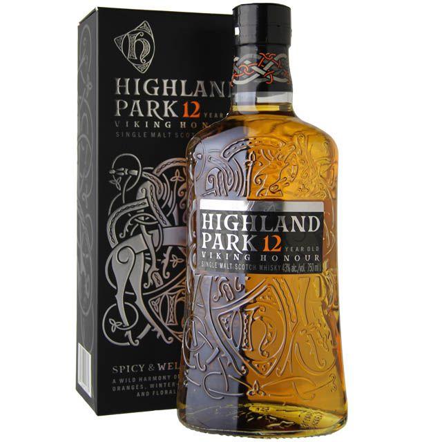 Single Malt Scotch Whisky 12 Years Old Viking Honour Highland Park