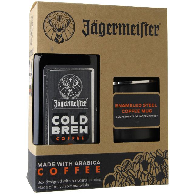 Jagermeister Metal Cold Brew Coffee Mug