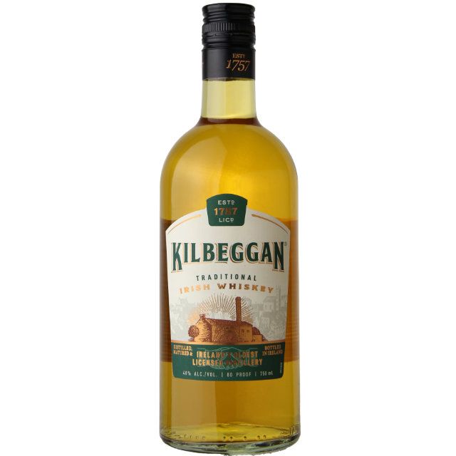 Kilbeggan Irish 750mL / Marketview Liquor Whiskey 