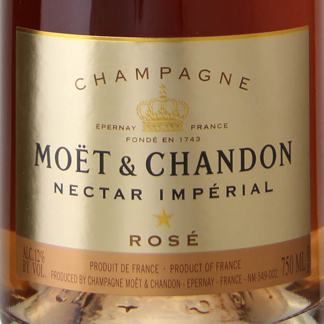 Moet & Chandon Nectar Imperial Rose Champagne 187ml