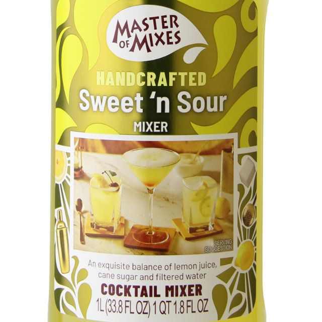 Master of Mixes Whiskey Sour Drink Mixer, 33.8 fl oz 