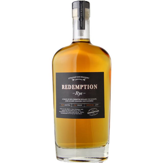 Redemption Rye 92 Whiskey 750ml Marketview Liquor