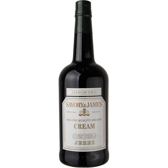 Savory & James Cream - Deluxe Quality Sherry - 1.5 L