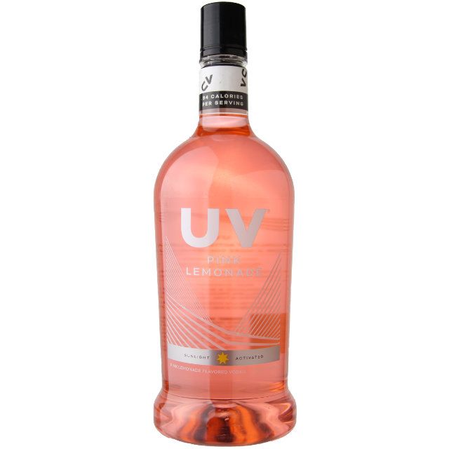 Edge Marketing UV Vodka Pink Lemonade Bottles Flying V Logo